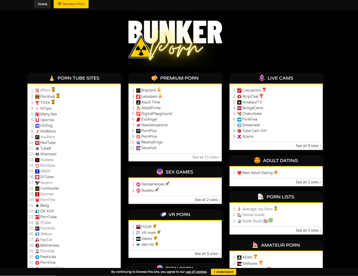 Bunker Porn Site